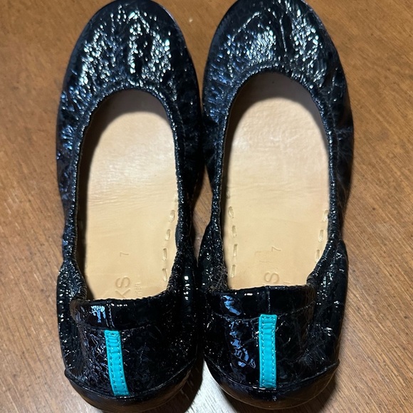 Tieks by Gavrieli Ballet Flat Obsidian Black Patent Leather - Picture 3 of 5